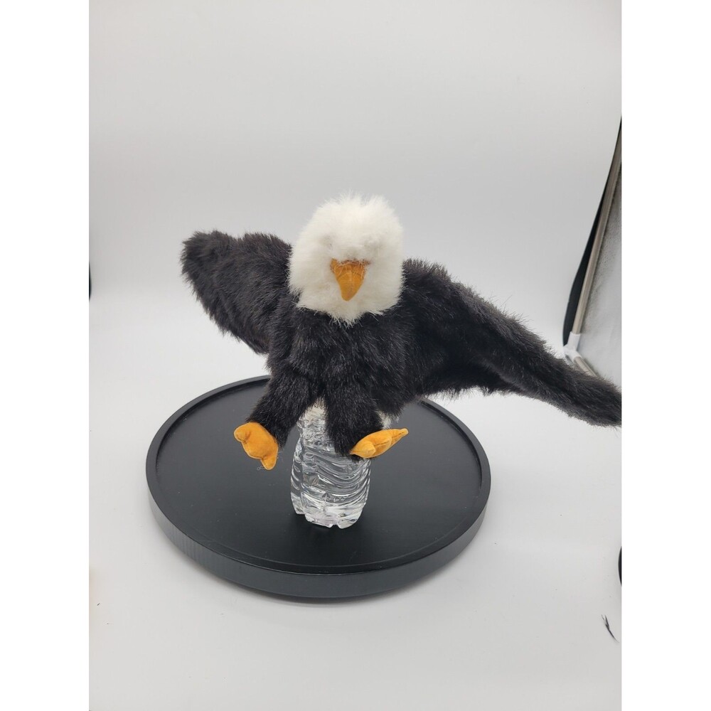 Folkmanis American BALD EAGLE Large Hand Puppet Plush Faux Fur Stuffed Animal